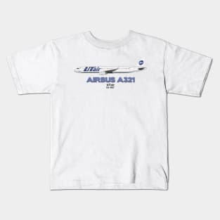 Airbus A321 - UTair Kids T-Shirt